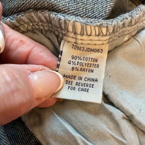 Angel Kiss Wide Leg High Waist Jean With Heart Pockets 1/25 - Picture 6 of 8